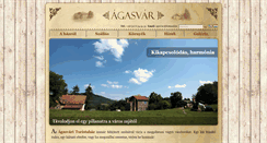 Desktop Screenshot of agasvar.hu